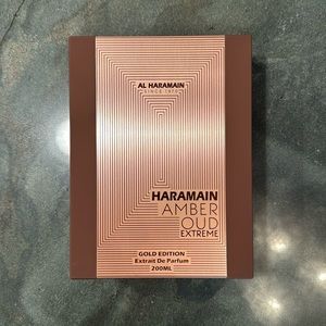 Haramain Amber Oud extreme perfume 200ml gift set